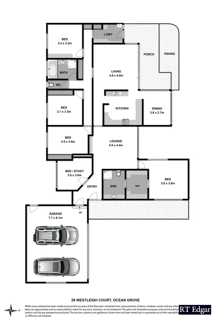 Floorplan of Homely house listing, 29 Westleigh Court, Ocean Grove VIC 3226