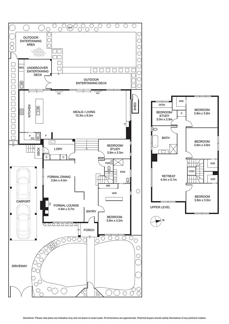 Floorplan of Homely house listing, 11 Cushing Avenue, Bentleigh VIC 3204