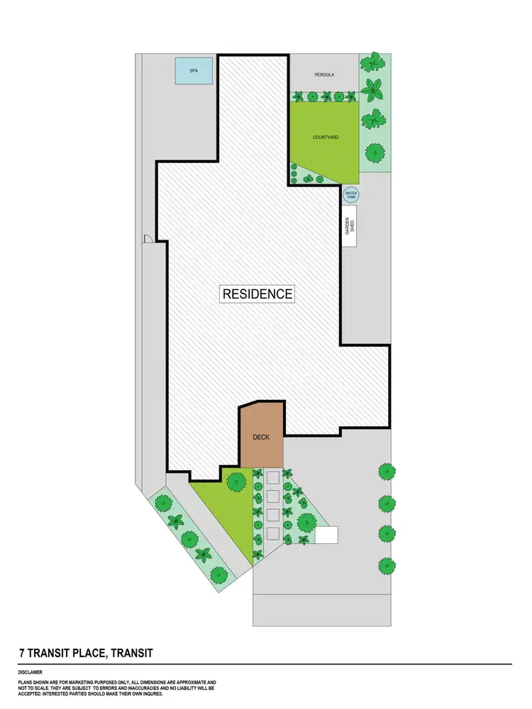 Floorplan of Homely house listing, 7 Transit Place, Tarneit VIC 3029