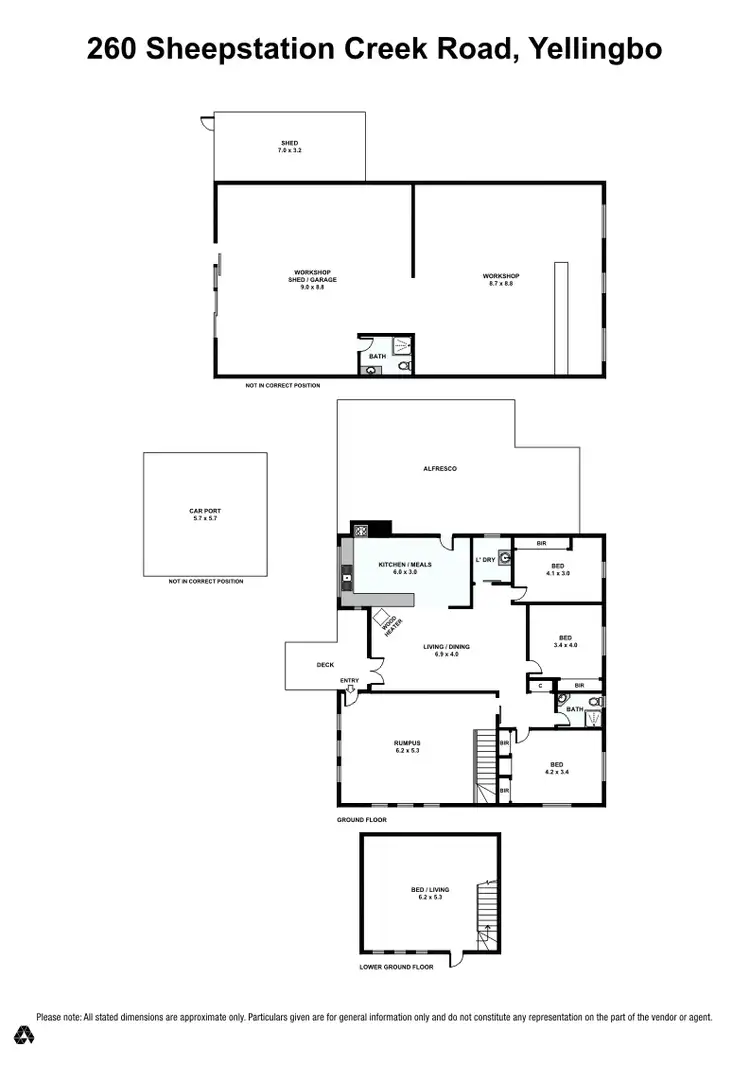 Floorplan of Homely rural property listing, 260 Sheepstation Creek Road, Yellingbo VIC 3139