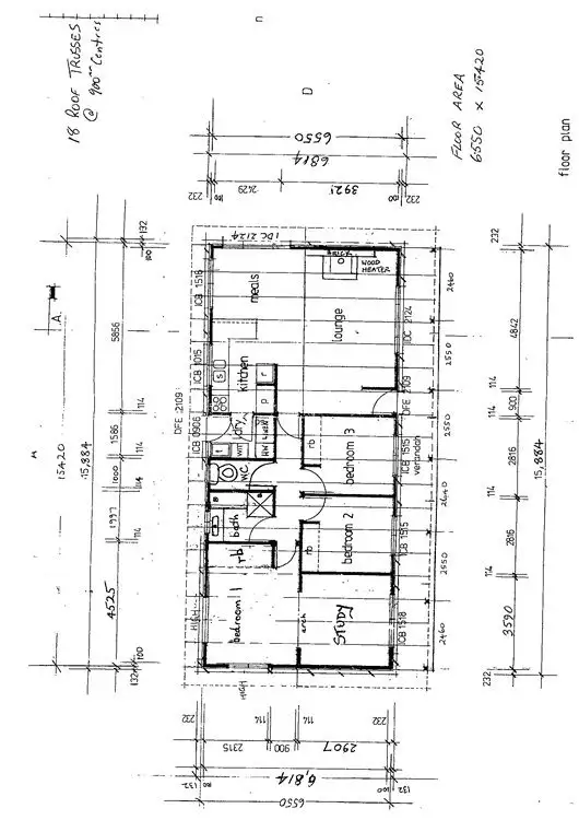 Floorplan of Homely house listing, 1 Penwarne Court, Swansea TAS 7190