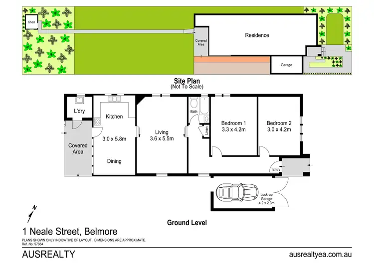 Floorplan of Homely house listing, 1 Neale  Street, Belmore NSW 2192