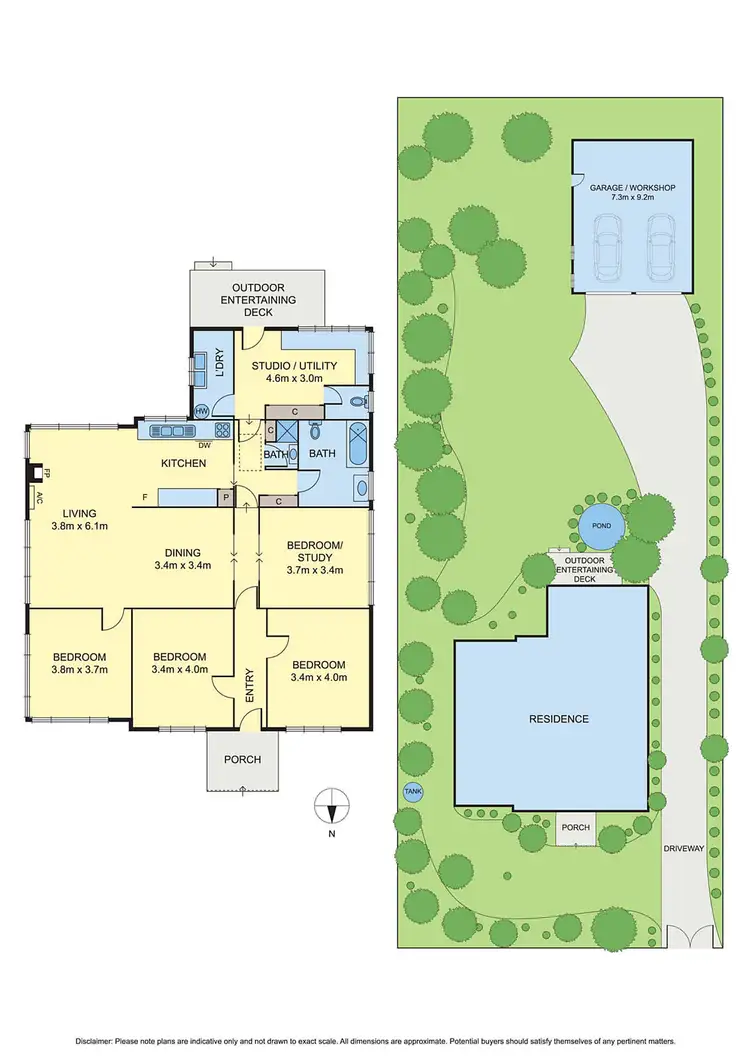 Floorplan of Homely house listing, 32 Fuchsia Street, Blackburn VIC 3130