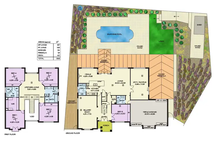 Floorplan of Homely house listing, 27 Waltham Forest Trail, Golden Grove SA 5125