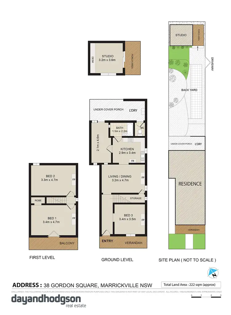 Floorplan of Homely house listing, 38 Gordon Square, Marrickville NSW 2204