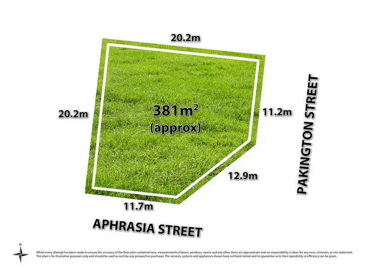 Floorplan of Homely land listing, 273 Pakington Street, Newtown VIC 3220
