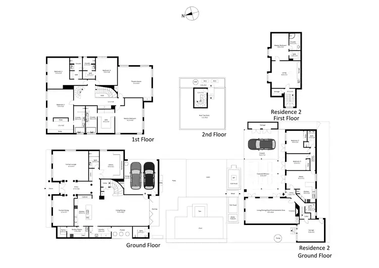 Floorplan of Homely house listing, 4 Hollingsworth Avenue, Hawthorn VIC 3122