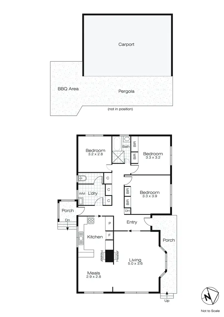 Floorplan of Homely house listing, 6 Mardango Drive, Mount Helen VIC 3350