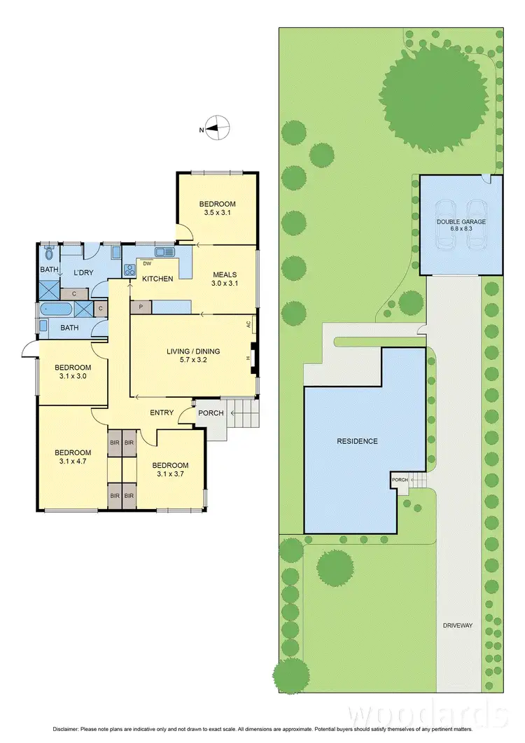 Floorplan of Homely house listing, 2 Kara Street, Doncaster East VIC 3109