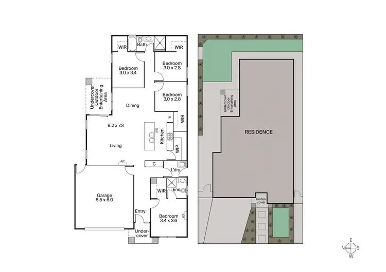 Floorplan of Homely house listing, 8 Myna Way, Armstrong Creek VIC 3217