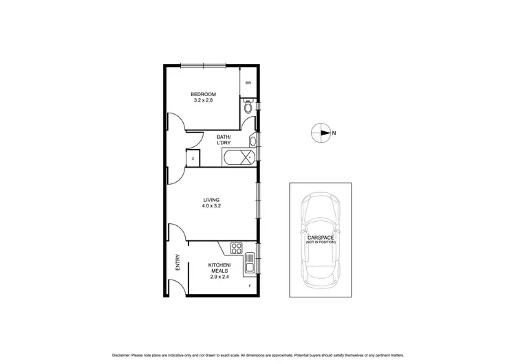 Floorplan of Homely apartment listing, 4/106 Alexandra Street, St Kilda East VIC 3183