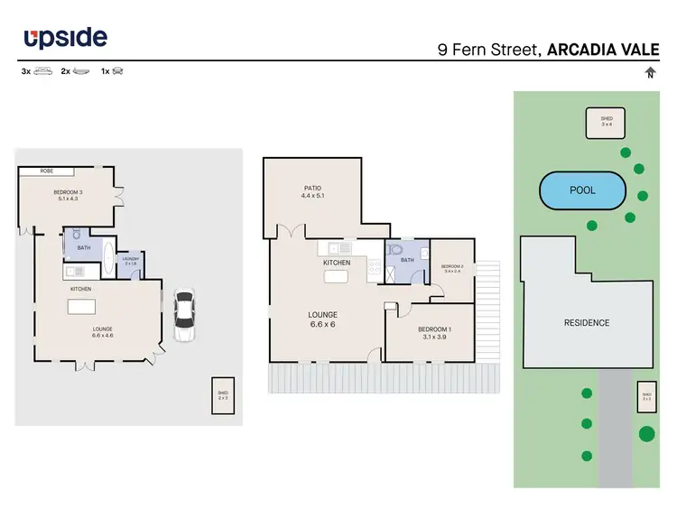 Floorplan of Homely house listing, 9 Fern Street, Arcadia Vale NSW 2283