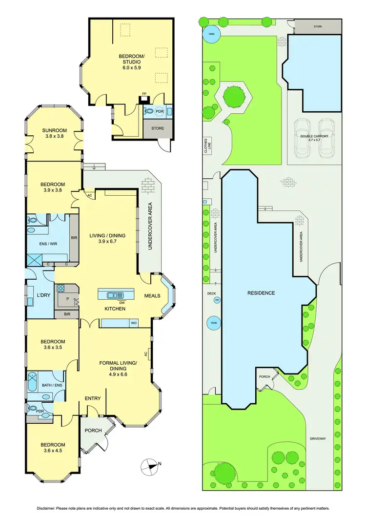 Floorplan of Homely house listing, 46 Gardenia Street, Blackburn VIC 3130