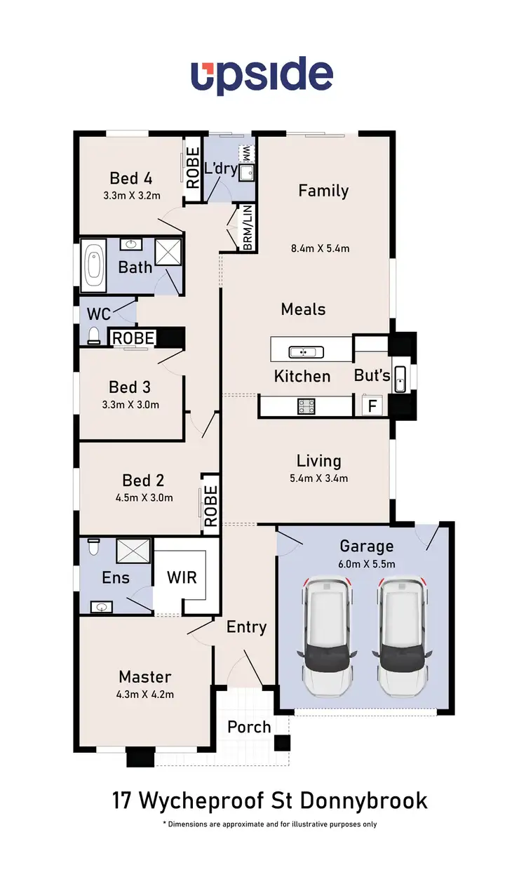 Floorplan of Homely house listing, 17 Wycheproof Street, Donnybrook VIC 3064