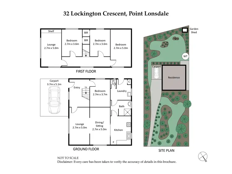 Floorplan of Homely house listing, 32 Lockington Crescent, Point Lonsdale VIC 3225