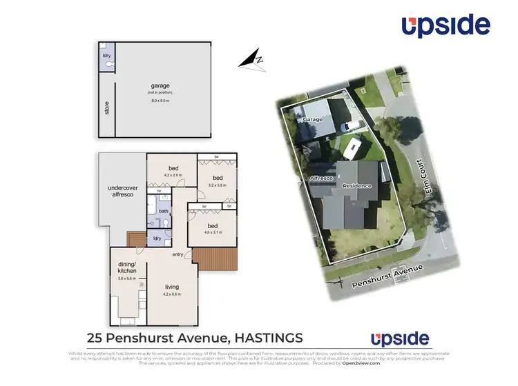 Floorplan of Homely house listing, 25 Penshurst Avenue, Hastings VIC 3915