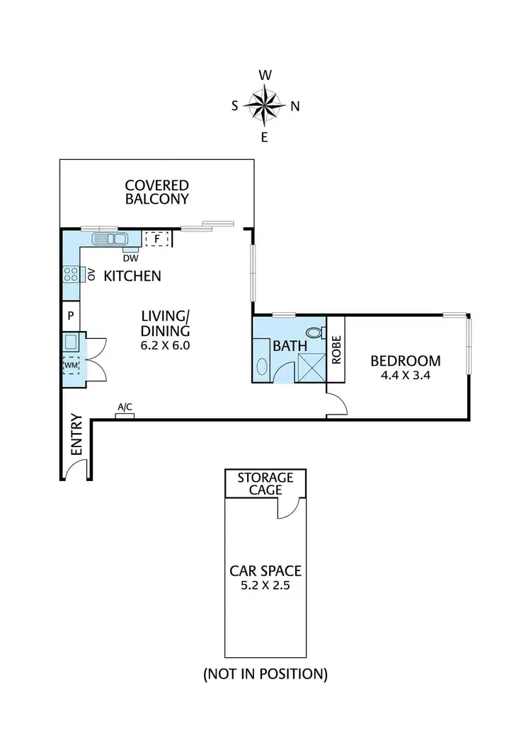 Floorplan of Homely apartment listing, 35/14-20 Reynolds Avenue, Ringwood VIC 3134