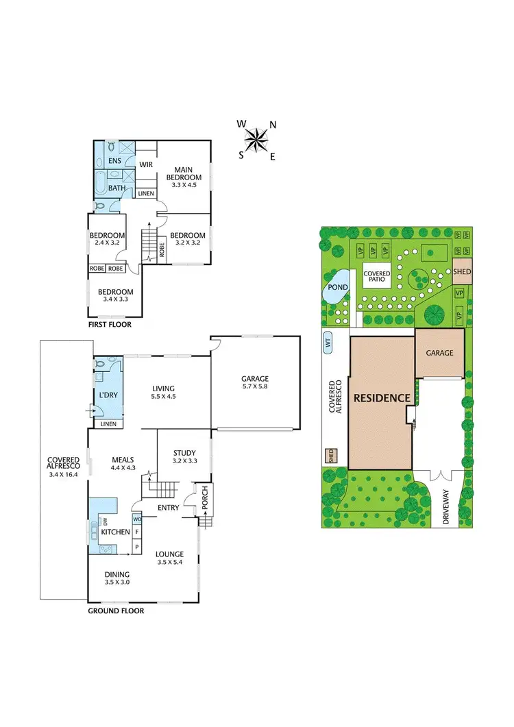 Floorplan of Homely house listing, 105 Mullum Mullum Road, Ringwood VIC 3134