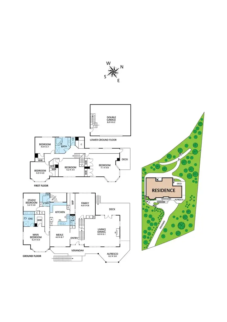 Floorplan of Homely house listing, 41 Richardson Road, Croydon North VIC 3136