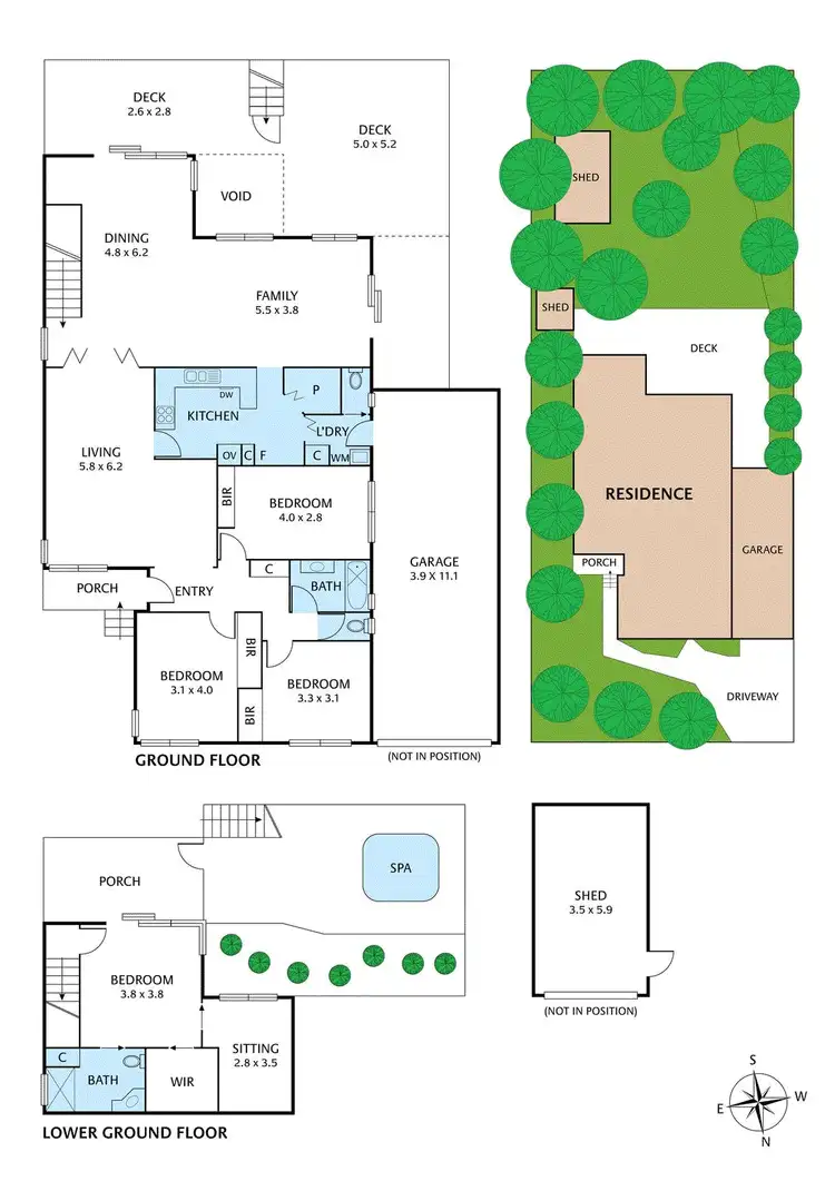 Floorplan of Homely house listing, 10 Yallamba Place, Heathmont VIC 3135