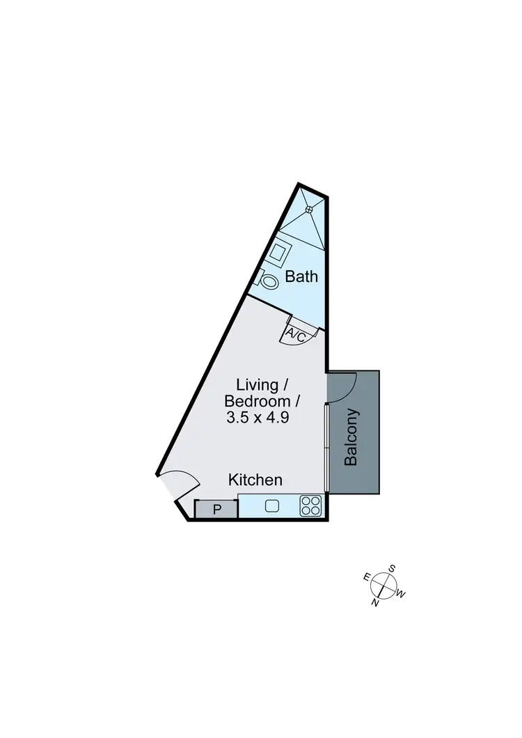 Floorplan of Homely apartment listing, 11/6 Mayston Street, Hawthorn East VIC 3123