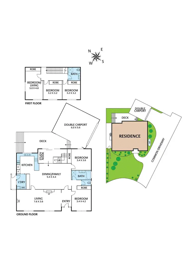 Floorplan of Homely house listing, 1/8 Montpellier Crescent, Templestowe Lower VIC 3107