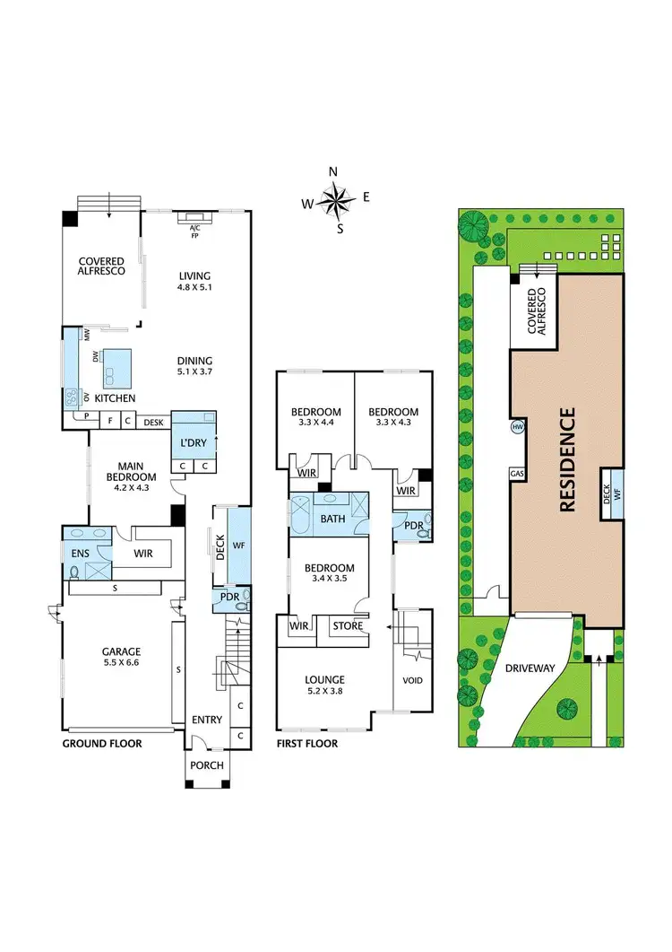 Floorplan of Homely house listing, 93 Eley Road, Box Hill South VIC 3128