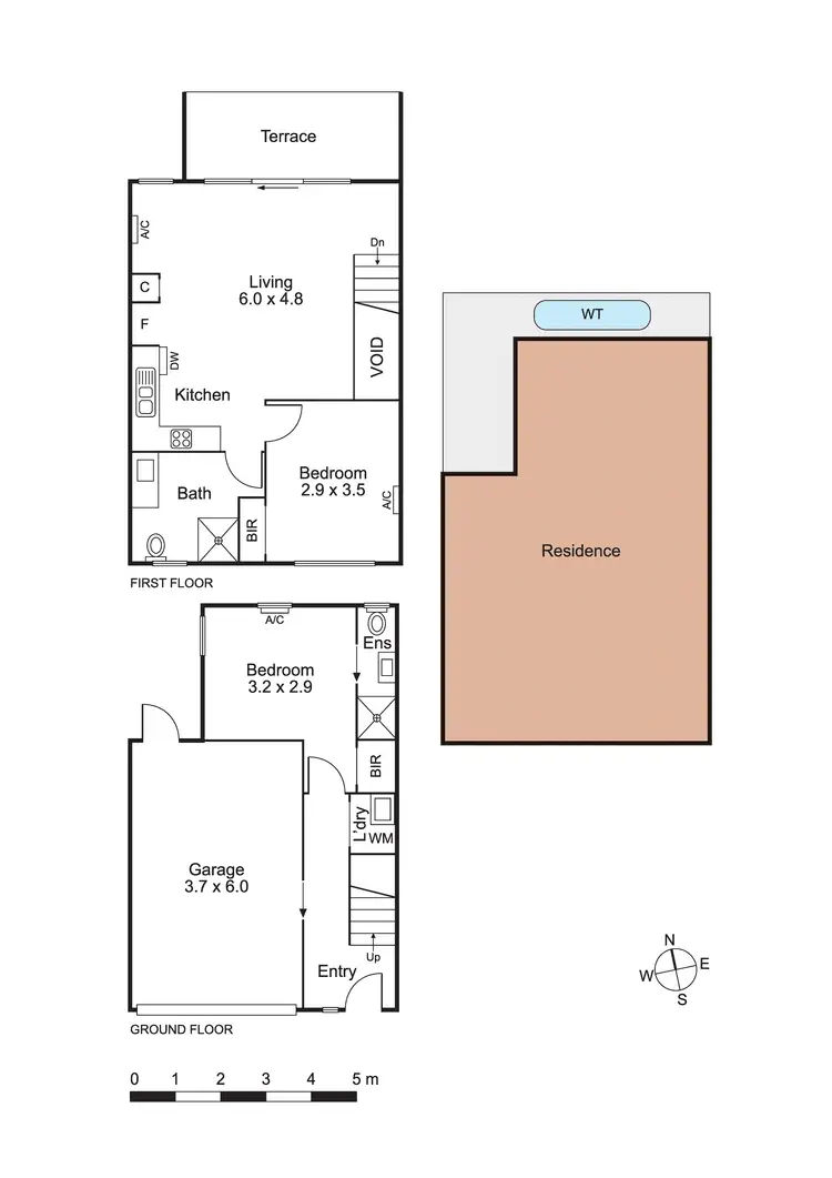 Floorplan of Homely townhouse listing, 4/12 Treadwell Road, Essendon North VIC 3041