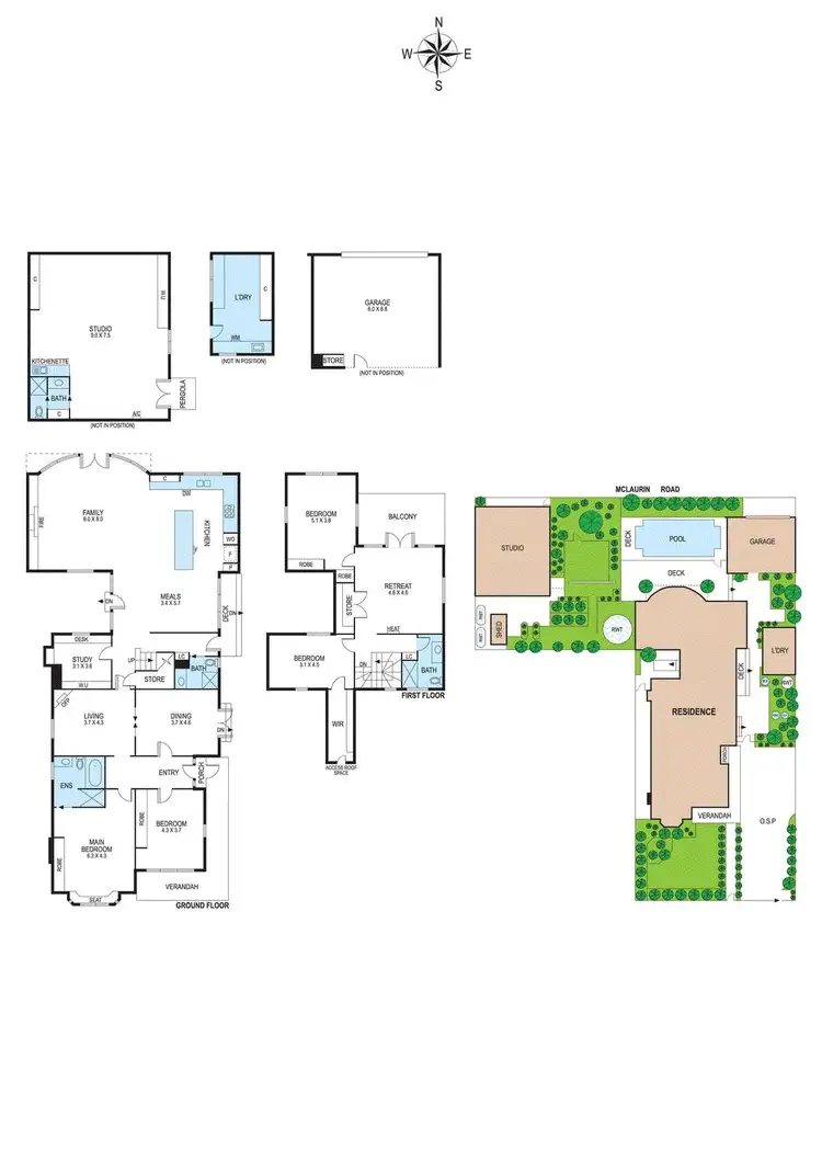Floorplan of Homely house listing, 14 Frogmore Road, Carnegie VIC 3163