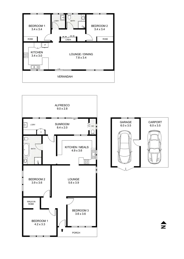 Floorplan of Homely house listing, 131 High Street, Broadford VIC 3658