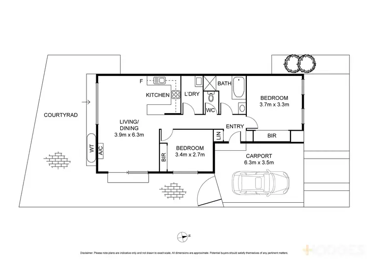 Floorplan of Homely house listing, 11 Ceti Court, Lara VIC 3212