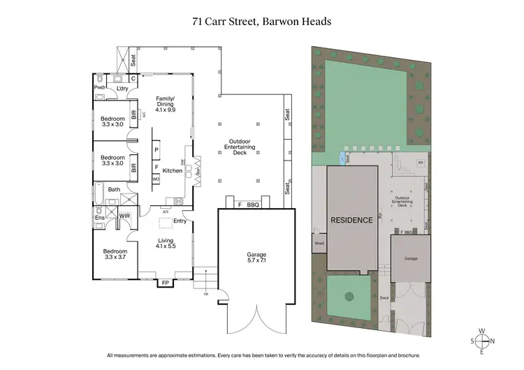 Floorplan of Homely house listing, 71 Carr Street, Barwon Heads VIC 3227