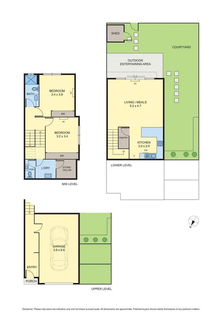 Floorplan of Homely unit listing, 8/18 Austin Crescent, Pascoe Vale VIC 3044