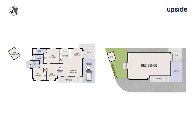 Floorplan of Homely villa listing, 97/30 Majestic Drive, Stanhope Gardens NSW 2768
