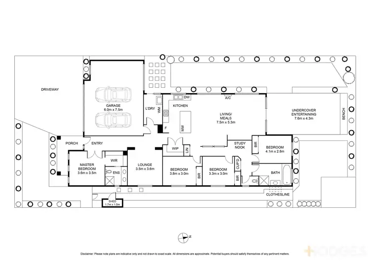 Floorplan of Homely house listing, 29 Janelle Way, Ocean Grove VIC 3226
