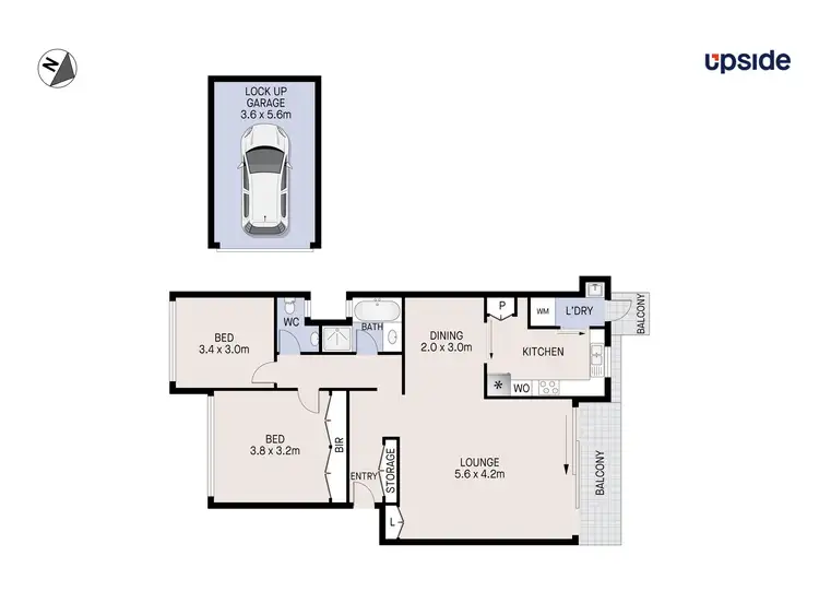 Floorplan of Homely unit listing, 7/268 Longueville Road, Lane Cove NSW 2066
