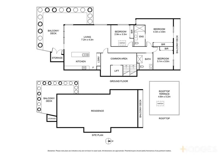 Floorplan of Homely townhouse listing, 5/81 The Parade, Ocean Grove VIC 3226