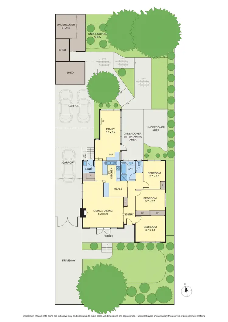 Floorplan of Homely house listing, 5 Camellia Street, Blackburn North VIC 3130
