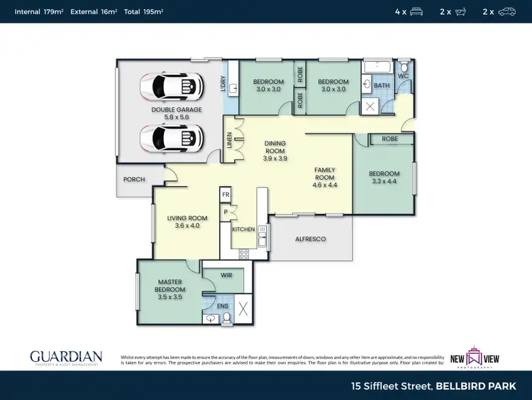 Floorplan of Homely house listing, 15 Siffleet Street, Bellbird Park QLD 4300