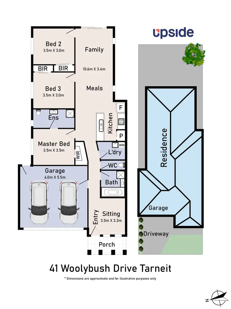 Floorplan of Homely house listing, 41 Woolybush Drive, Tarneit VIC 3029