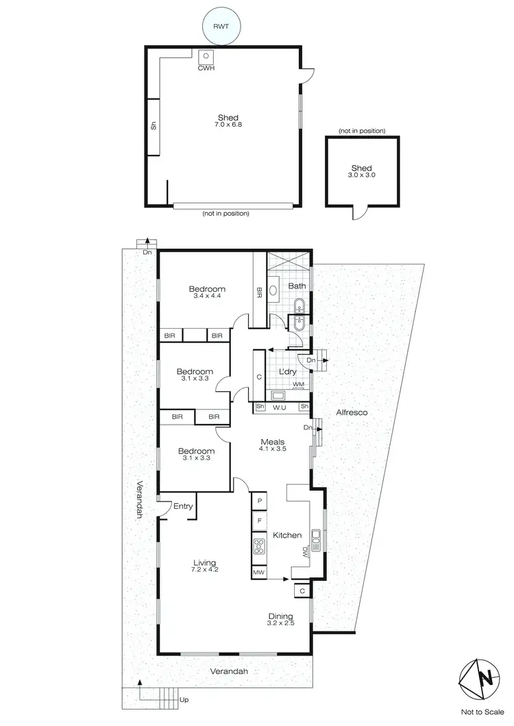 Floorplan of Homely house listing, 2 Anderson Court, Canadian VIC 3350