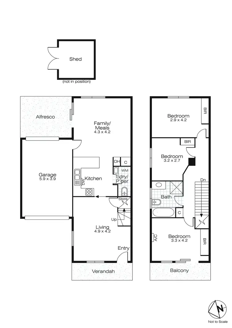 Floorplan of Homely house listing, 24 Eureka Gardens, Ballarat East VIC 3350