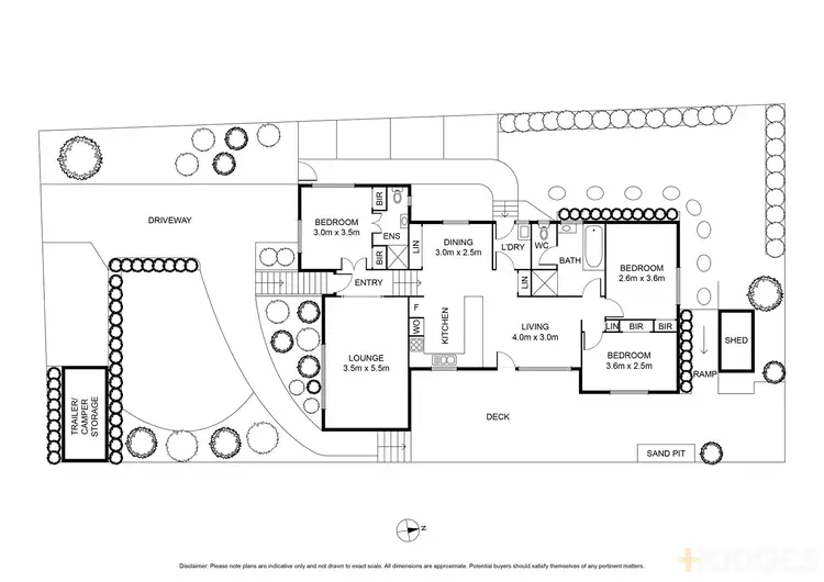 Floorplan of Homely house listing, 21 Endeavour Drive, Ocean Grove VIC 3226