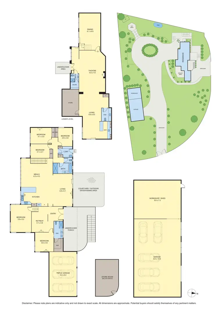 Floorplan of Homely house listing, 1 Hadley Court, Templestowe VIC 3106