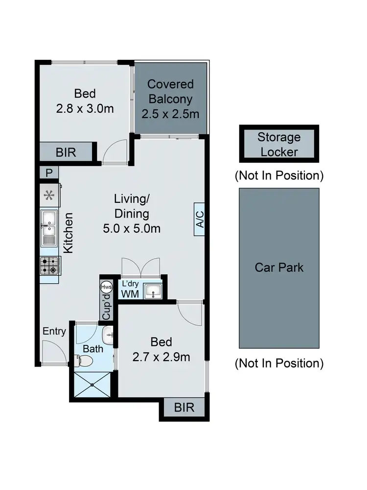 Floorplan of Homely apartment listing, 219/436-442 Huntingdale Road, Mount Waverley VIC 3149