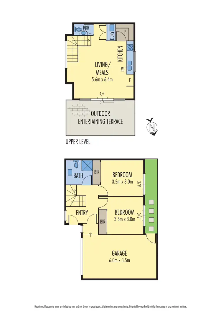 Floorplan of Homely townhouse listing, 2/100 Manningham Road, Bulleen VIC 3105