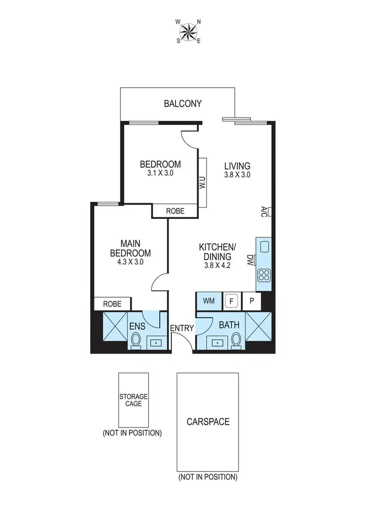 Floorplan of Homely apartment listing, 502/10 Station Street, Caulfield North VIC 3161