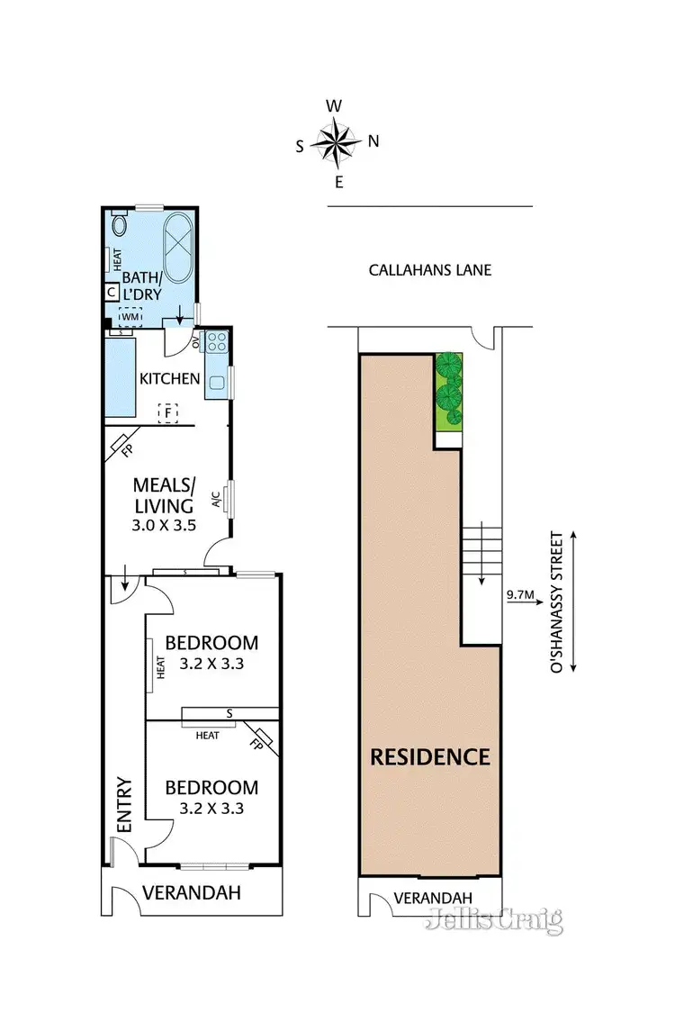 Floorplan of Homely house listing, 183 Errol Street, North Melbourne VIC 3051