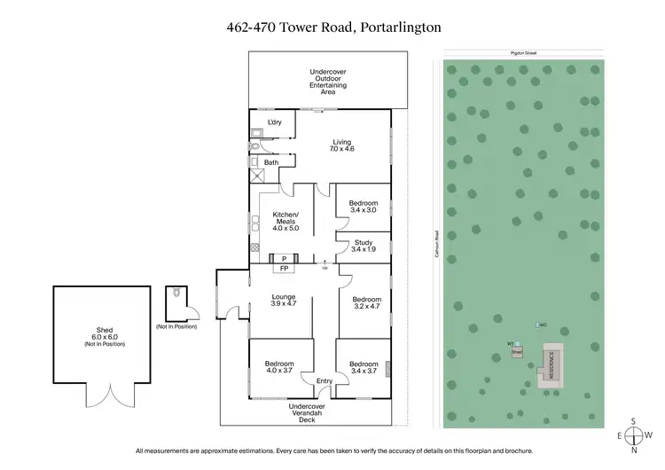 Floorplan of Homely house listing, 462-470 Tower Road, Portarlington VIC 3223