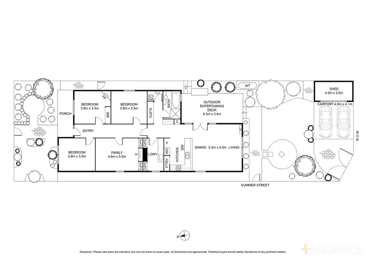 Floorplan of Homely house listing, 2 Winter Street, East Geelong VIC 3219